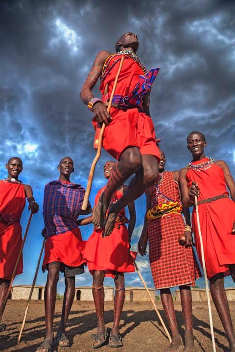Masai jumping dance